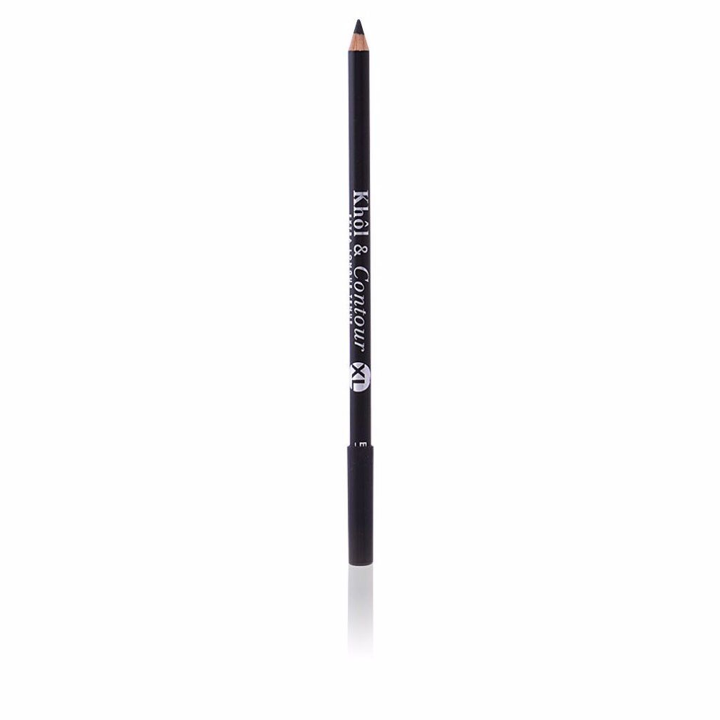 Schwarzer Kajalstift mit Spitze. Aufschrift: Khol & Contour XL.