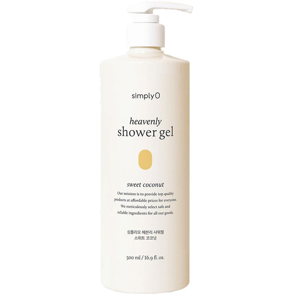 SIMPLYO Heavenly Sweet Coconut Shower gel