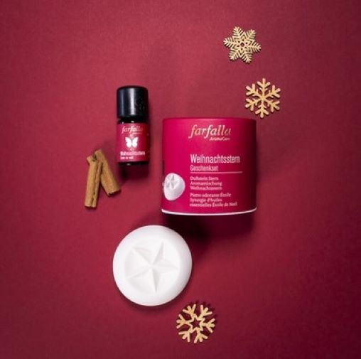 Farfalla Geschenkset Weihnachtsstern duo