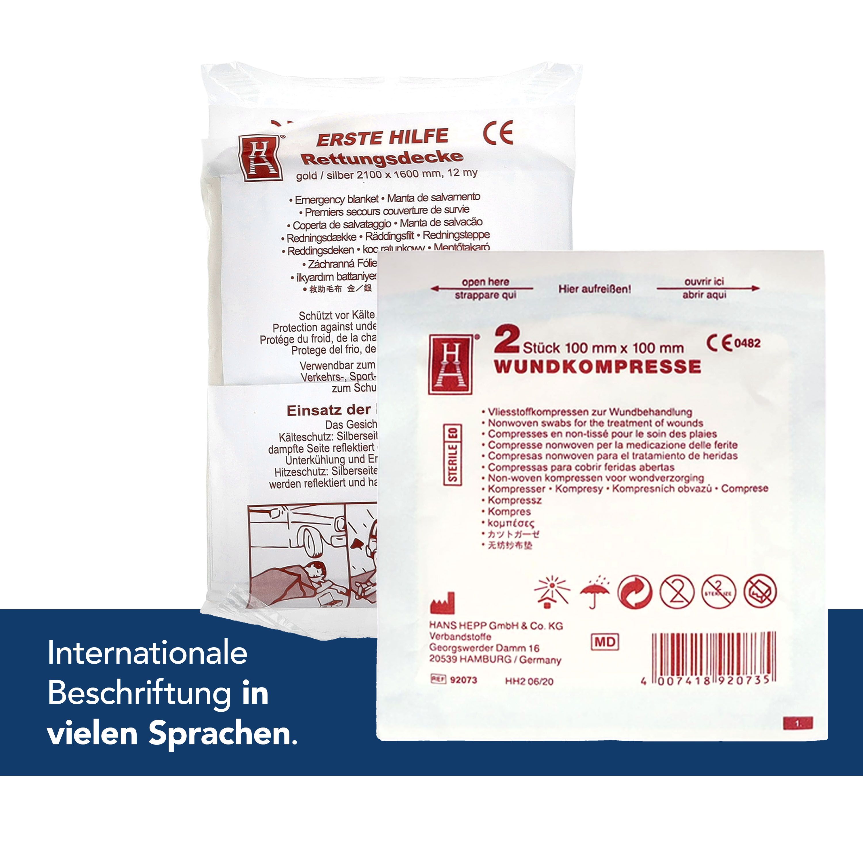 First Aid Only Nachfüllset DIN 13169 für Verbandkasten und -koffer