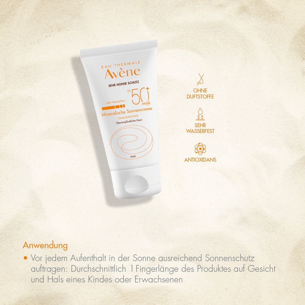 Avène Mineralische Sonnencreme SPF 50+