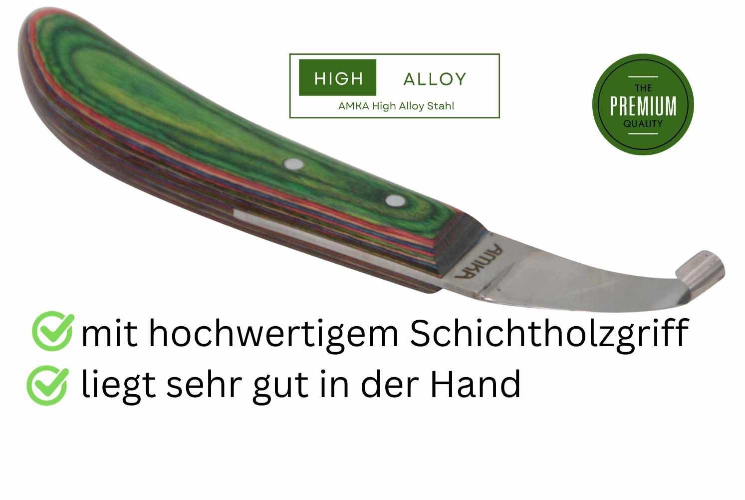 AMKA PRO HAS Hufmesser links