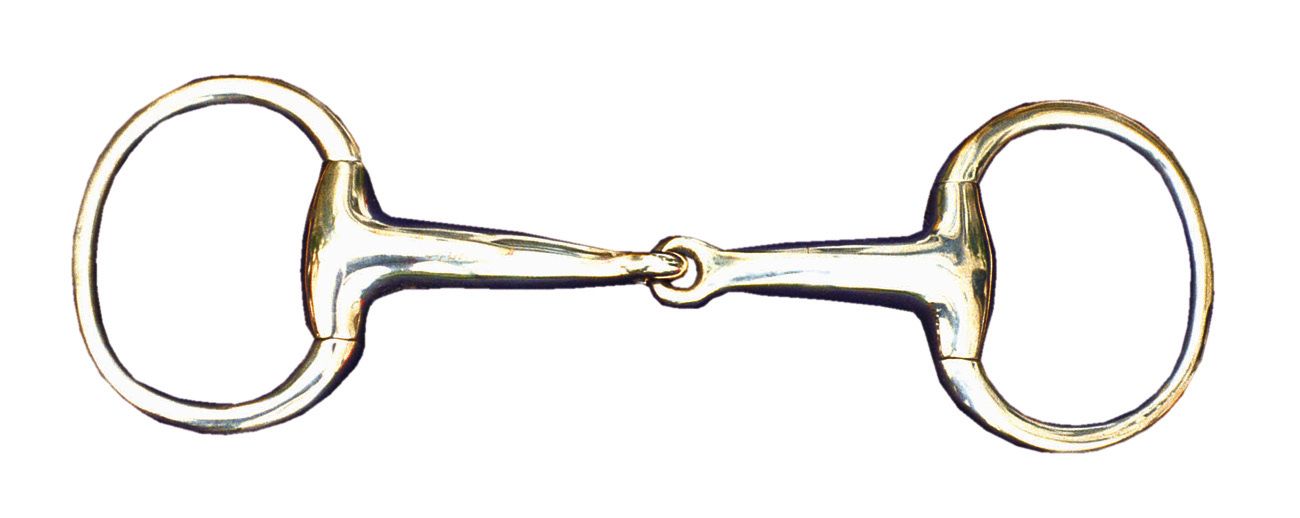 Metall Olivenkopftrense, Ansicht von vorne.