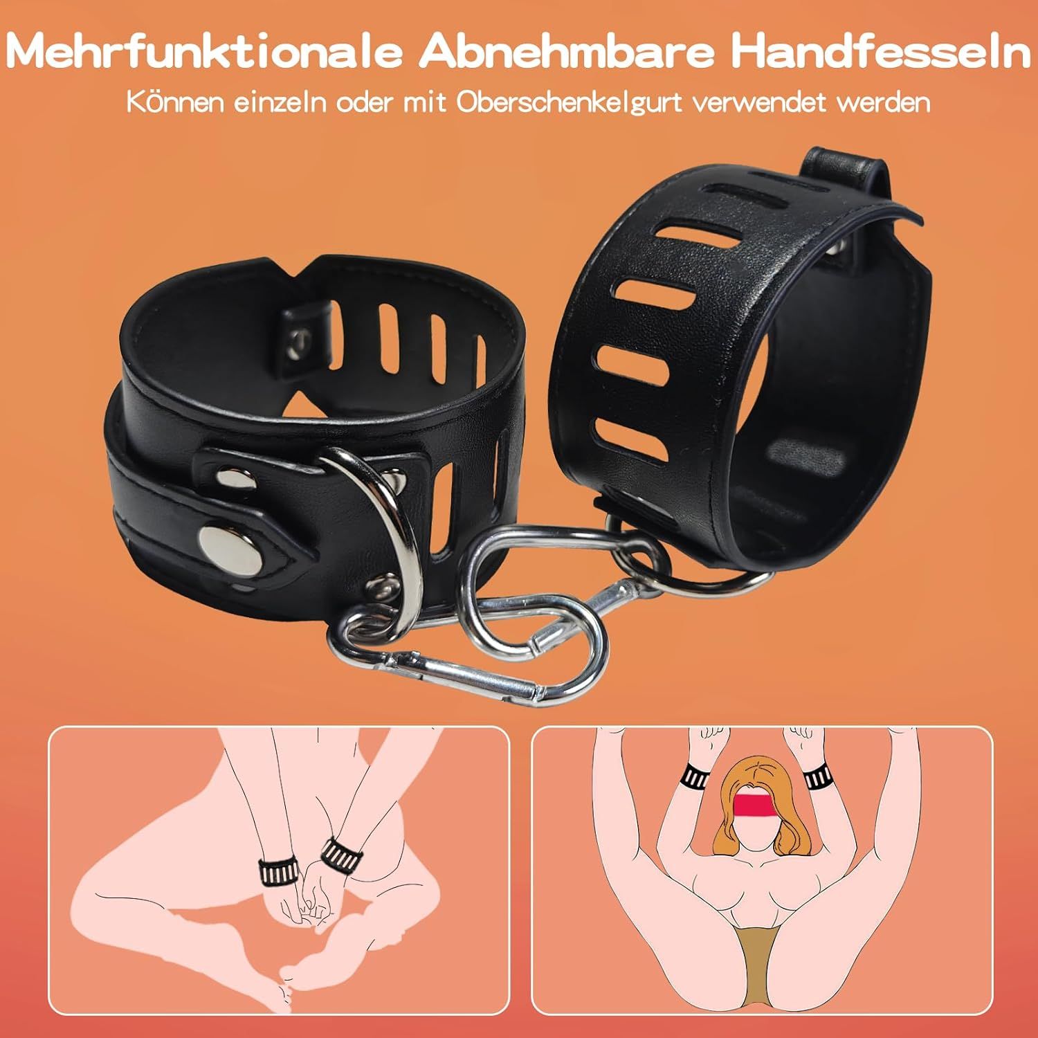 YICOCO BDSM Bondage Set Sexspielzeug für die Paare