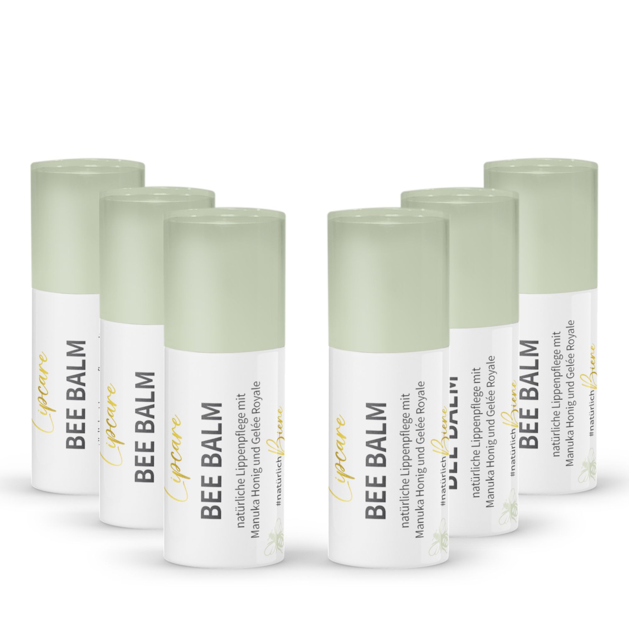 bedrop Vorteilsset: Bee Balm - Lippenpflegebalsam mit Manuka Honig, Gelée Royale & Retinol