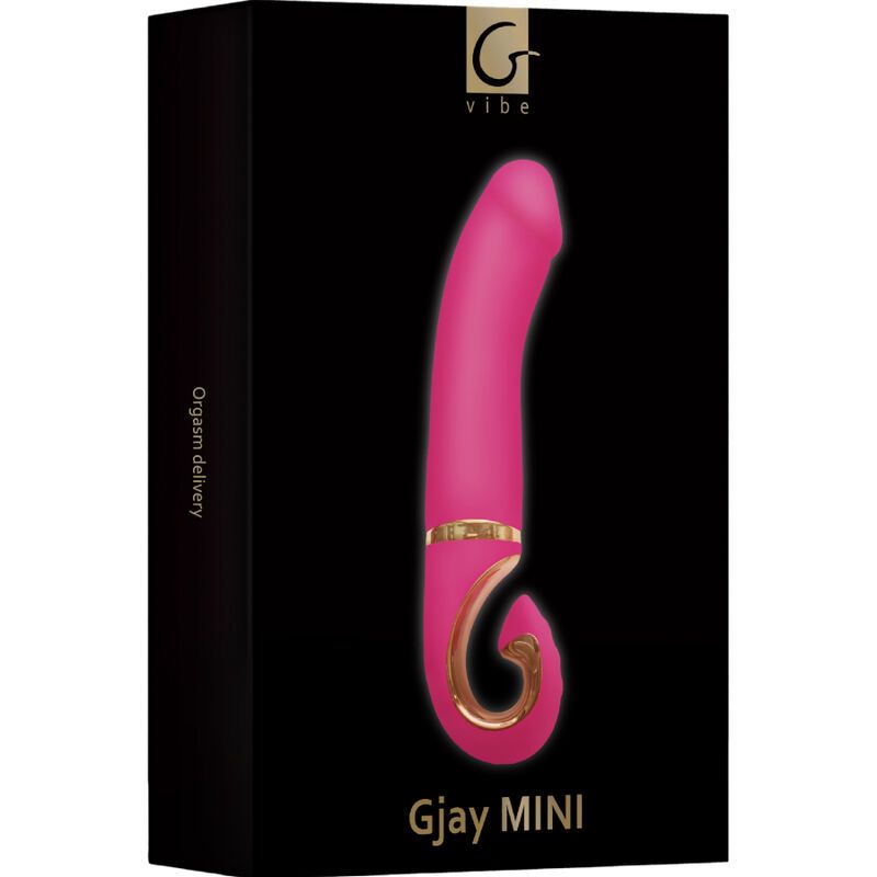 Verpackung des G-vibe Gjay MINI Vibrators in Pink.