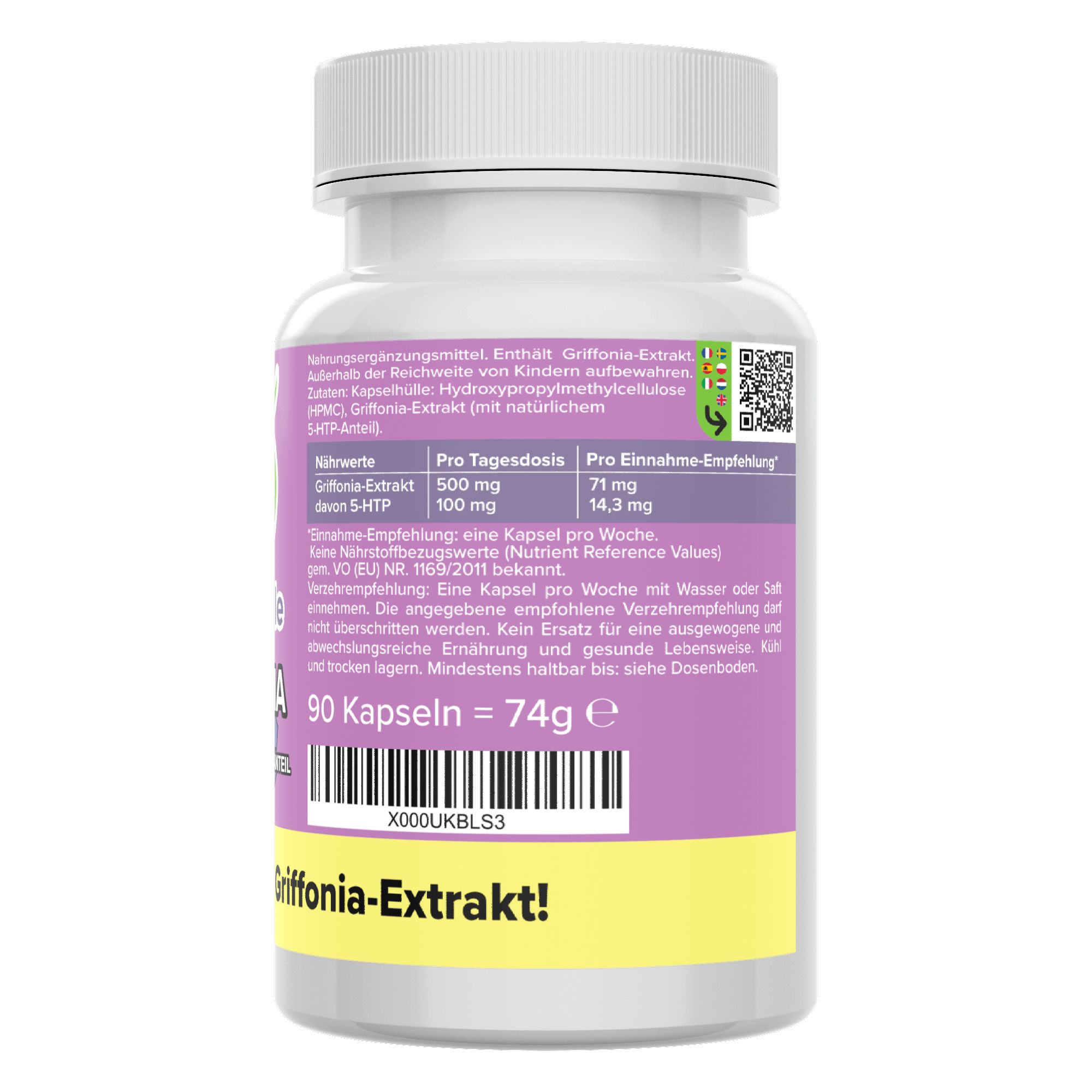 5-HTP Kapseln | 5-Hydroxytryptophan - Vitamineule®
