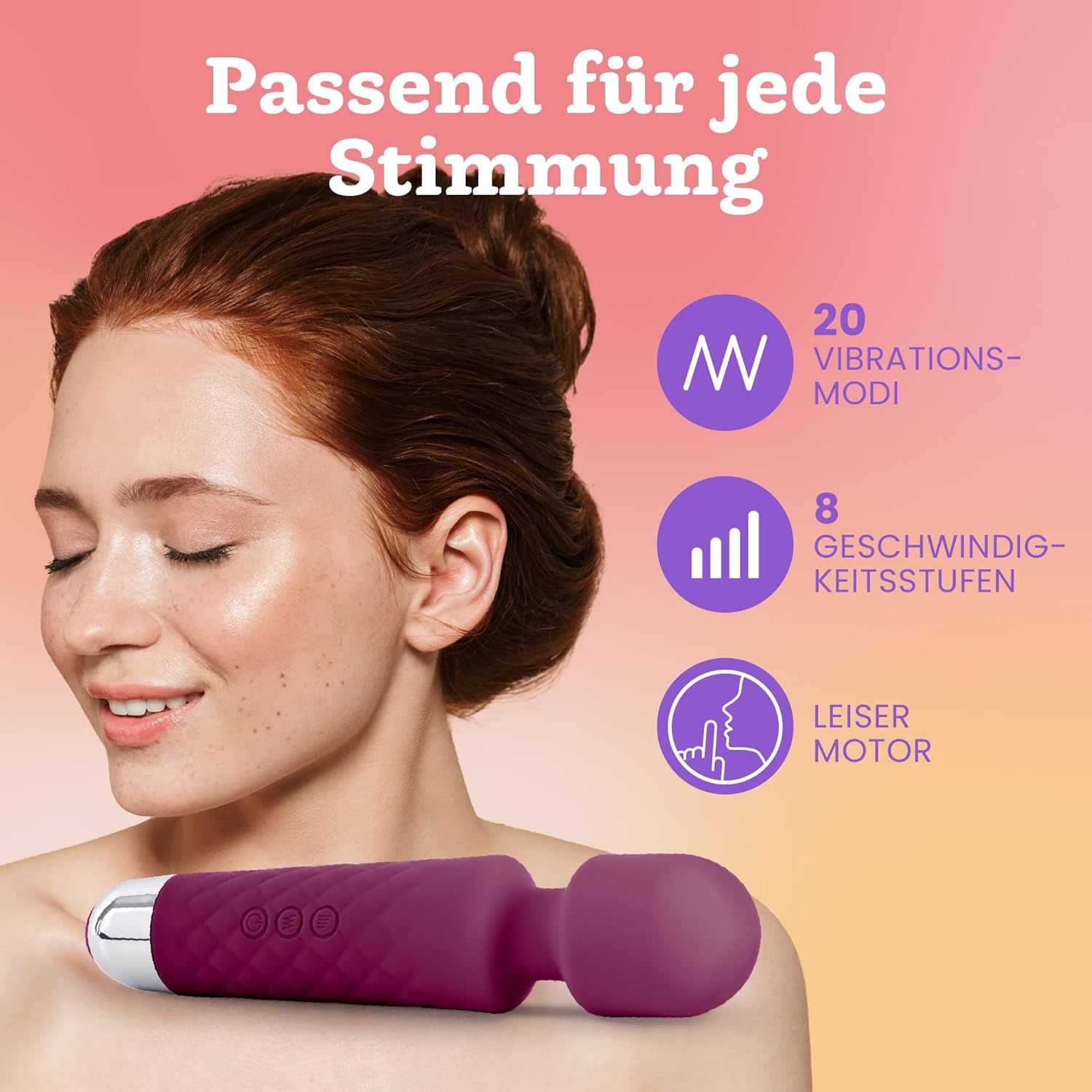Oliver James Vibrator für Frauen - Leise & Leistungsstark Violett