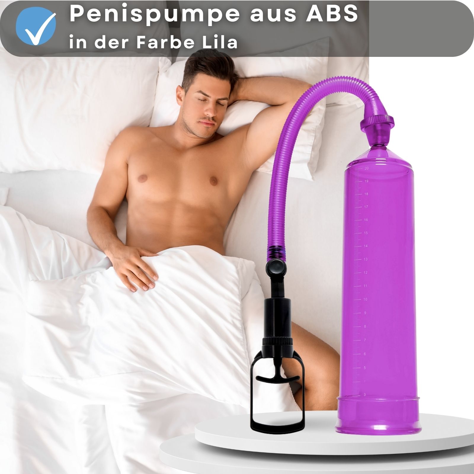 Lovelyness - Penispumpe mit Pumpgriff