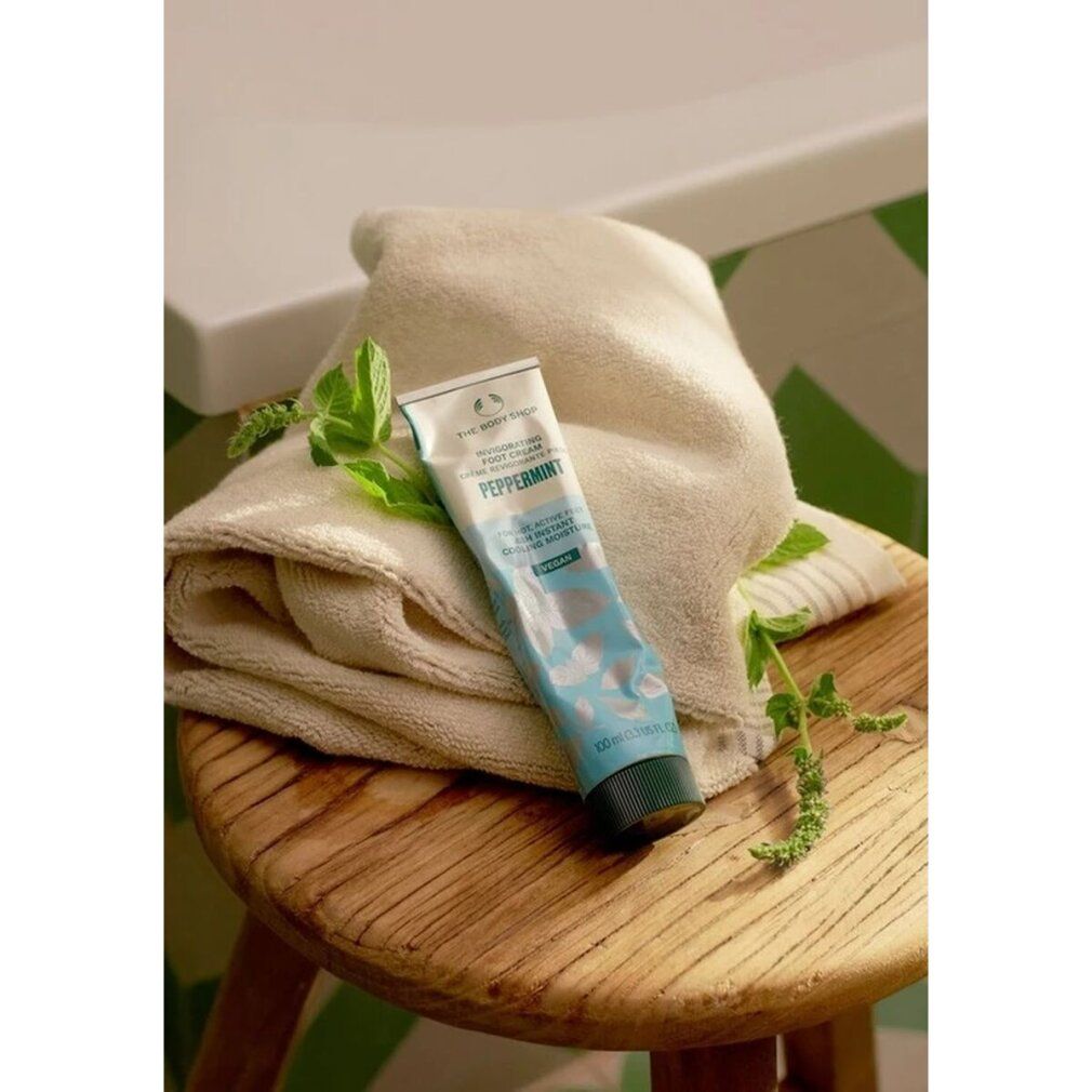 peppermint Belebendes Bimsstein-Fußpeeling