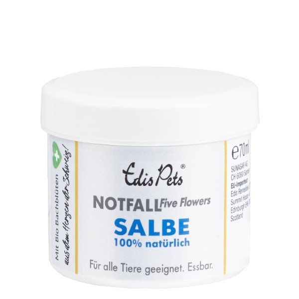Edis Pets Five Flowers Notfallsalbe für Tiere Bio