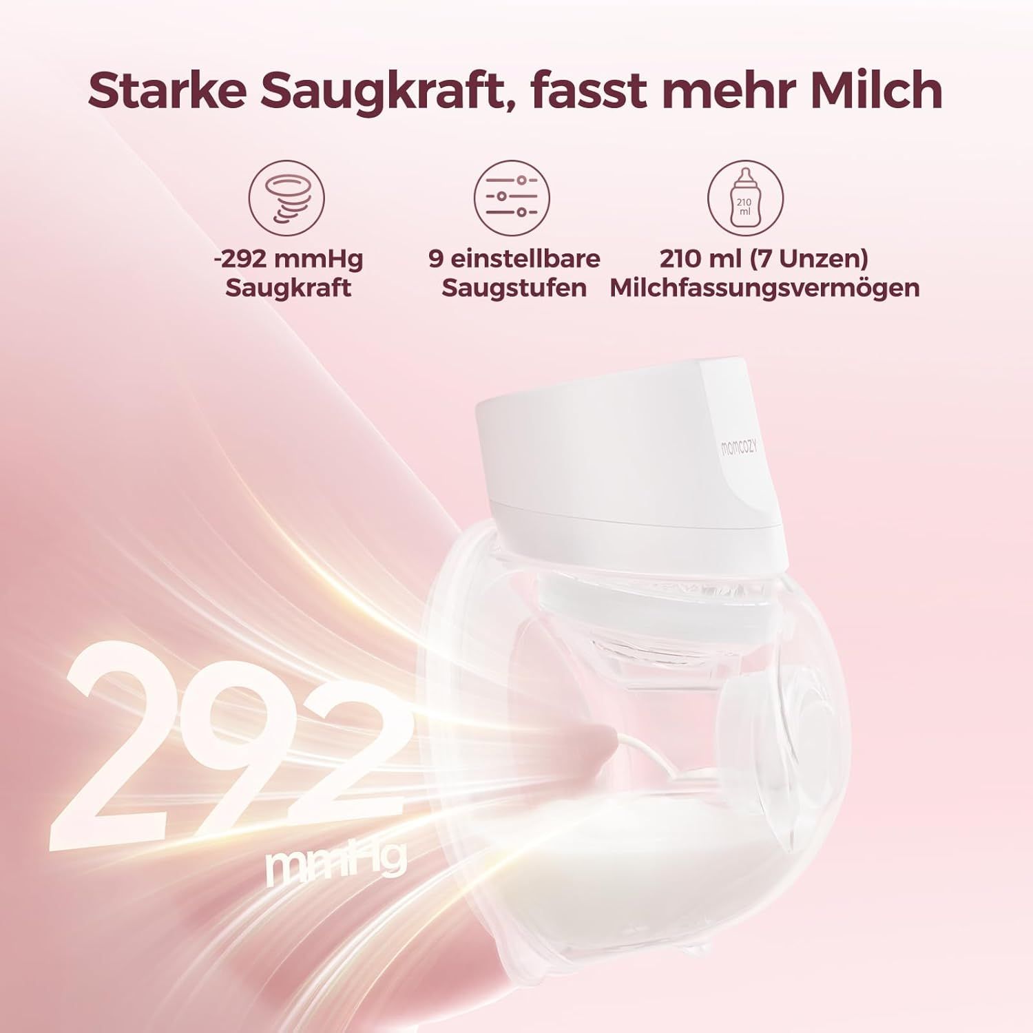 Momcozy Milchpumpe Elektrisch S12 Pro Quick