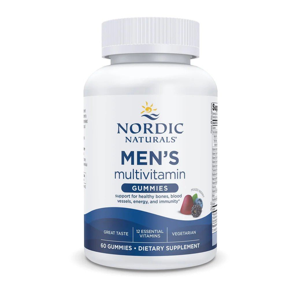 NORDIC NATURALS Multivitamin-Fruchtgummis für Männer, Beerenmix