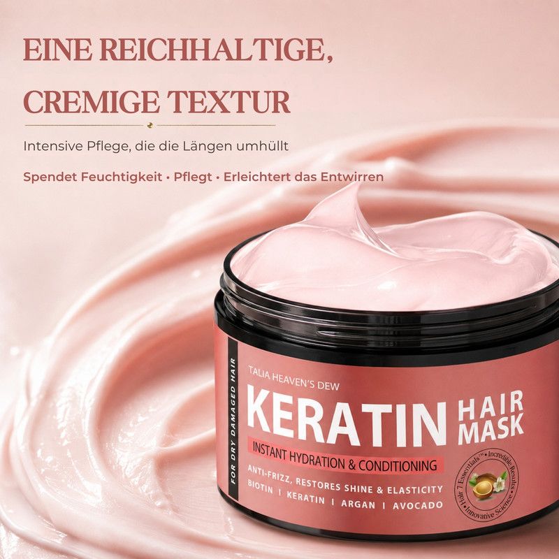 TALIA - Reparierende Keratin-Haarmaske
