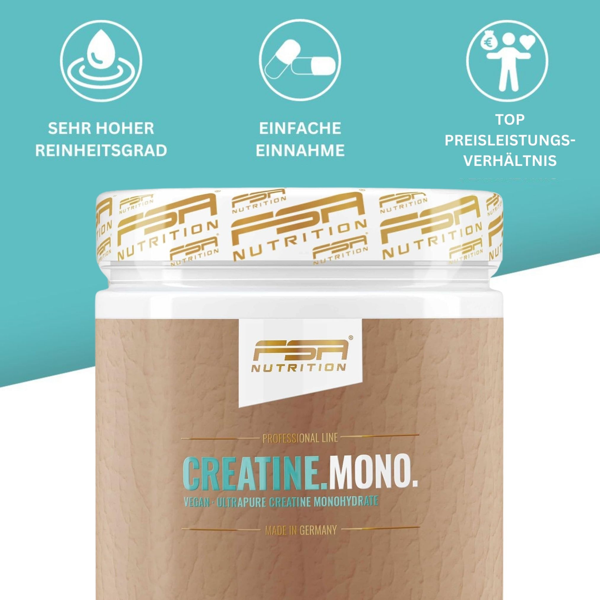 FSA NUTRITION Creatine Monohydrate Kapseln