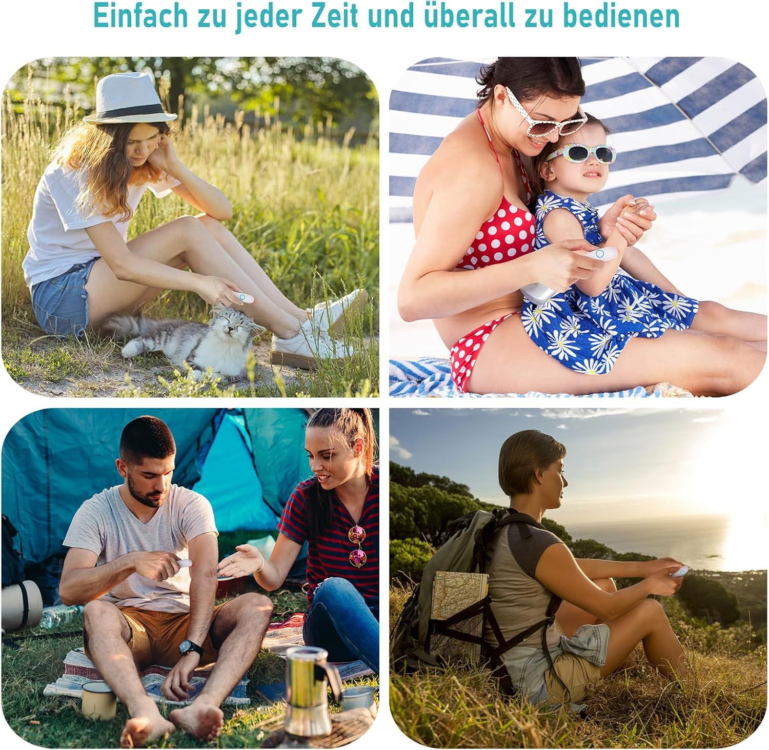 LeaderPro Insektenstichheiler Wiederaufladbar Elektronischer Stichheiler