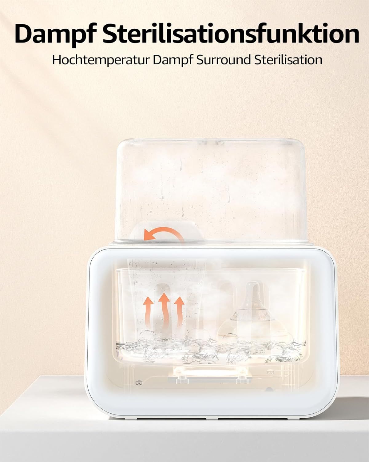 Grownsy Flaschenwärmer baby 9-in-1