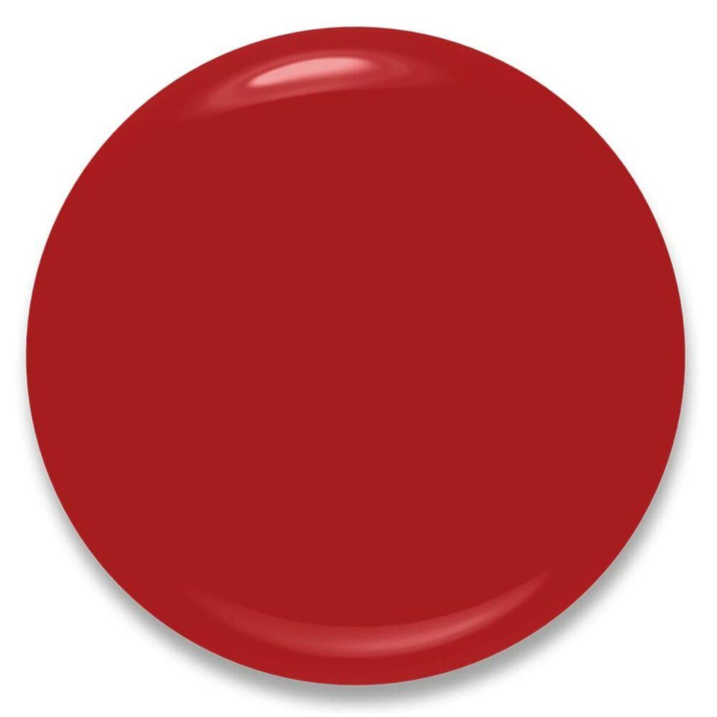 Ein roter Kreis auf weißem Hintergrund.