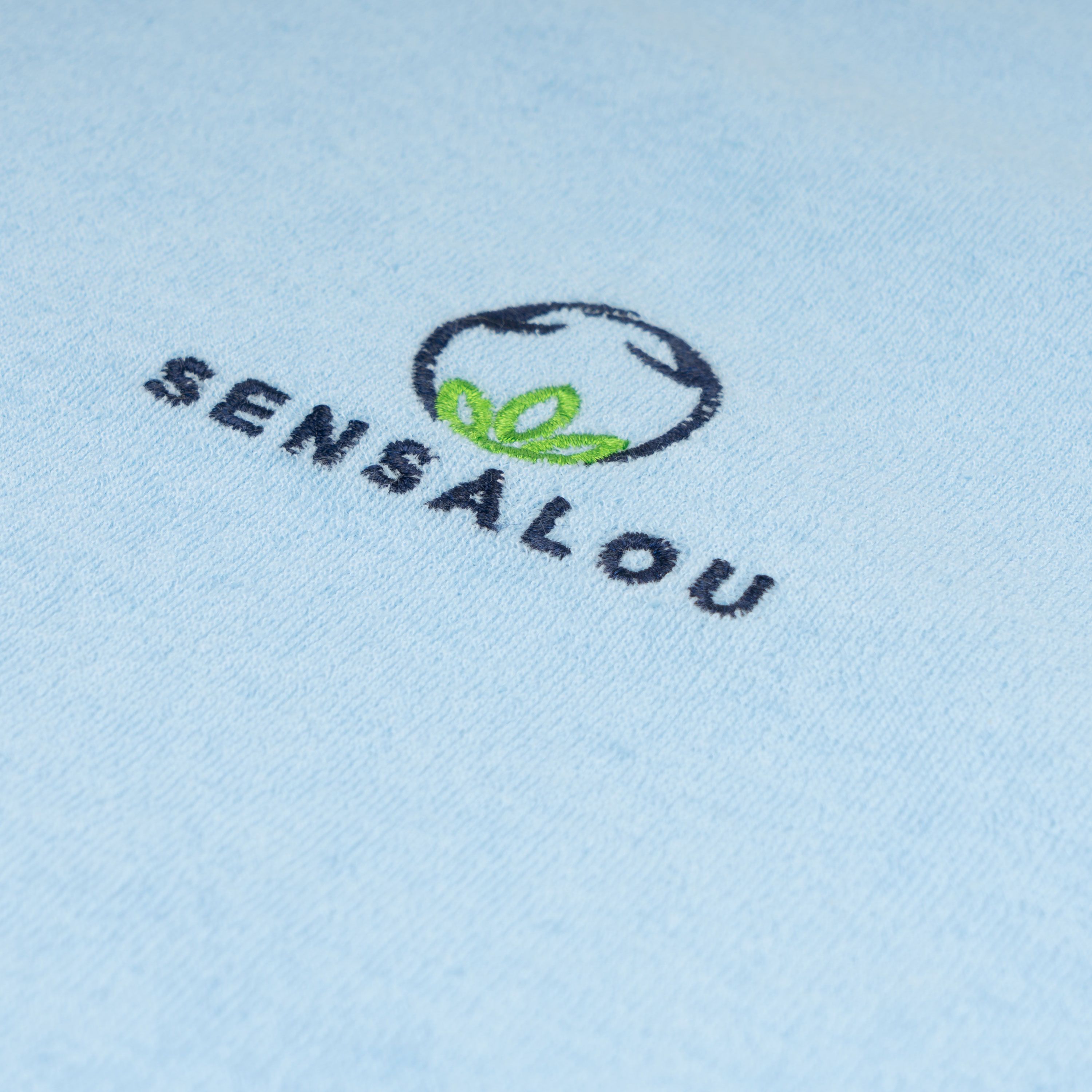 Sensalou Lätzchen Ess-Schürze Ess-Latz für Erwachsene Senioren - Klettverschluss