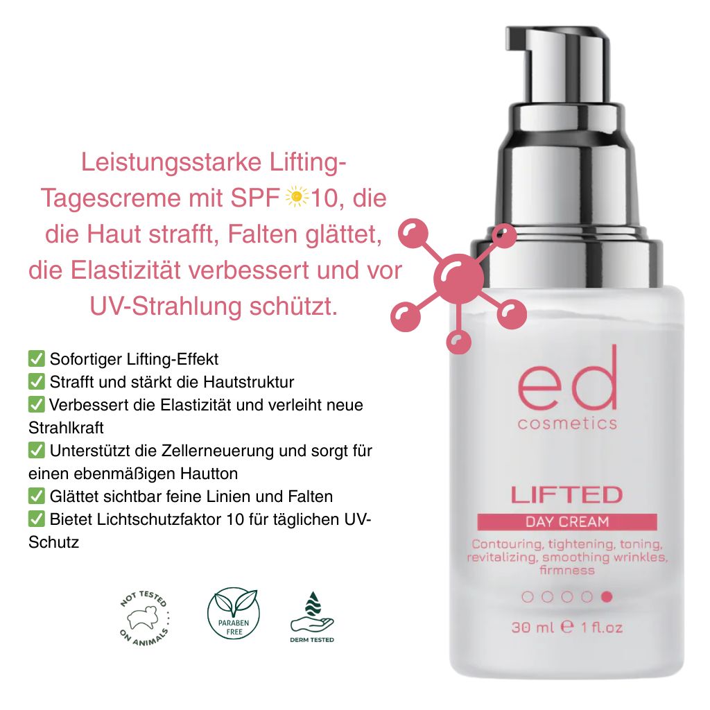 ED COSMETICS Lifting: Tagespflege – straffend, glättend & feuchtigkeitsspendend