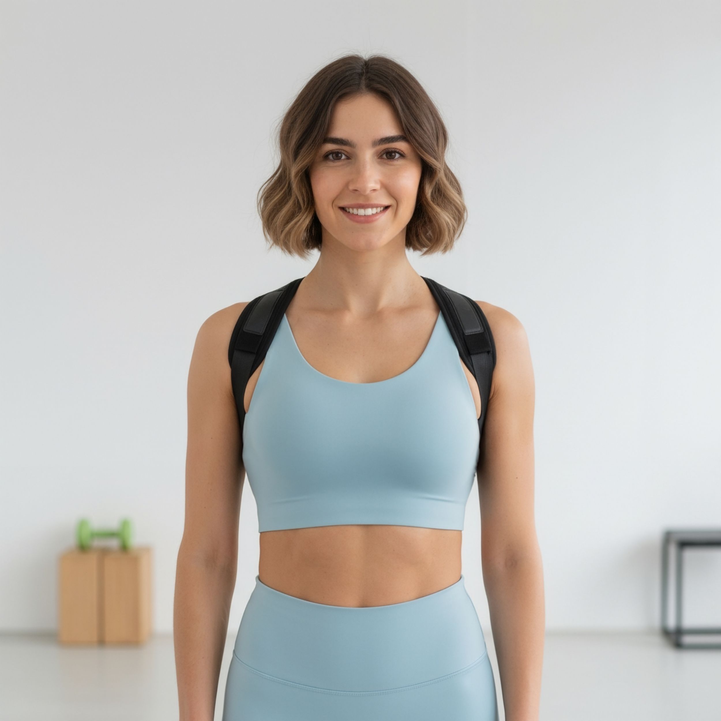 Ergonomischer Haltungskorrektor für Rücken & Lendenbereich – Verstärkte, Verstellbare Rückenstütze