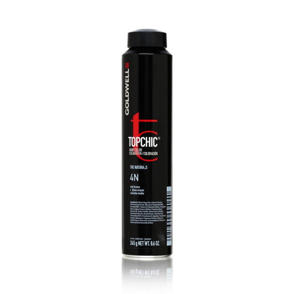 Goldwell, TopChic, permanente Haarfarbe, 4N Mittelbraun