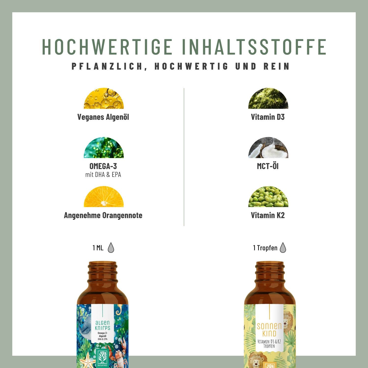 Kraftzwerge Paket: ALGENKNIRPS & SONNENKNIRPS - NATURTREU®