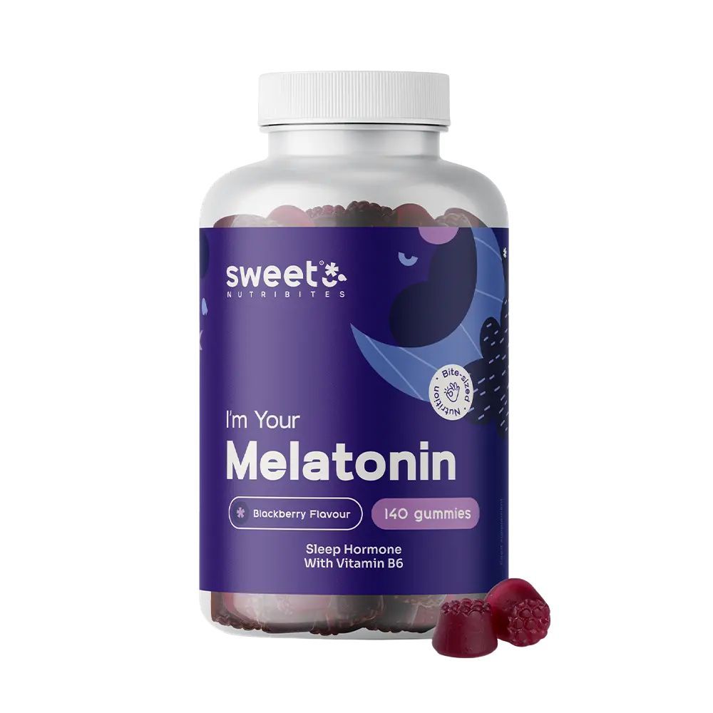 Sweet Nutribites Melatonin 1 mg – Gummibonbons mit dem natürlichen Hormon