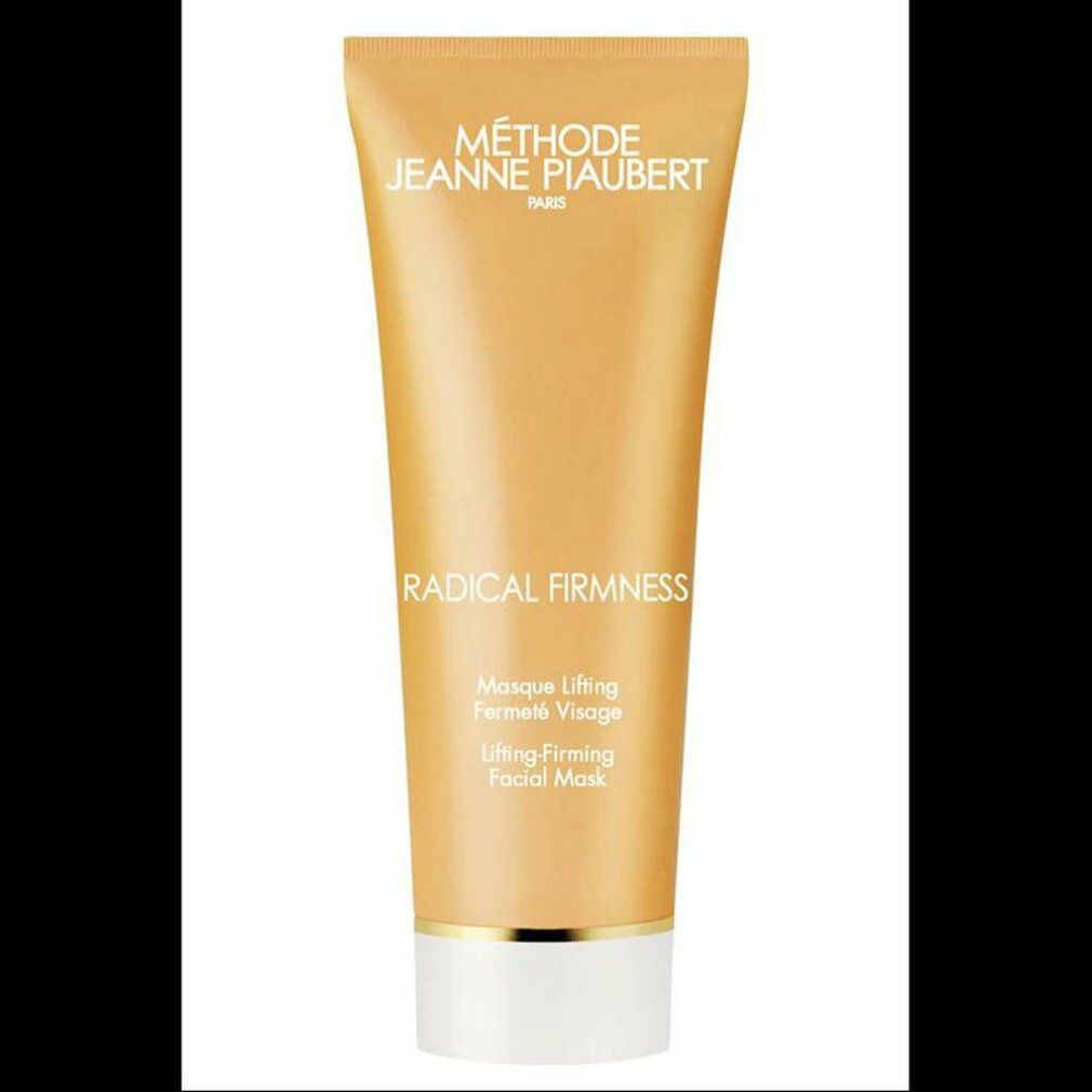Beige Tube mit goldener Kappe. Aufschrift: Radical Firmness, Lifting Facial Mask.