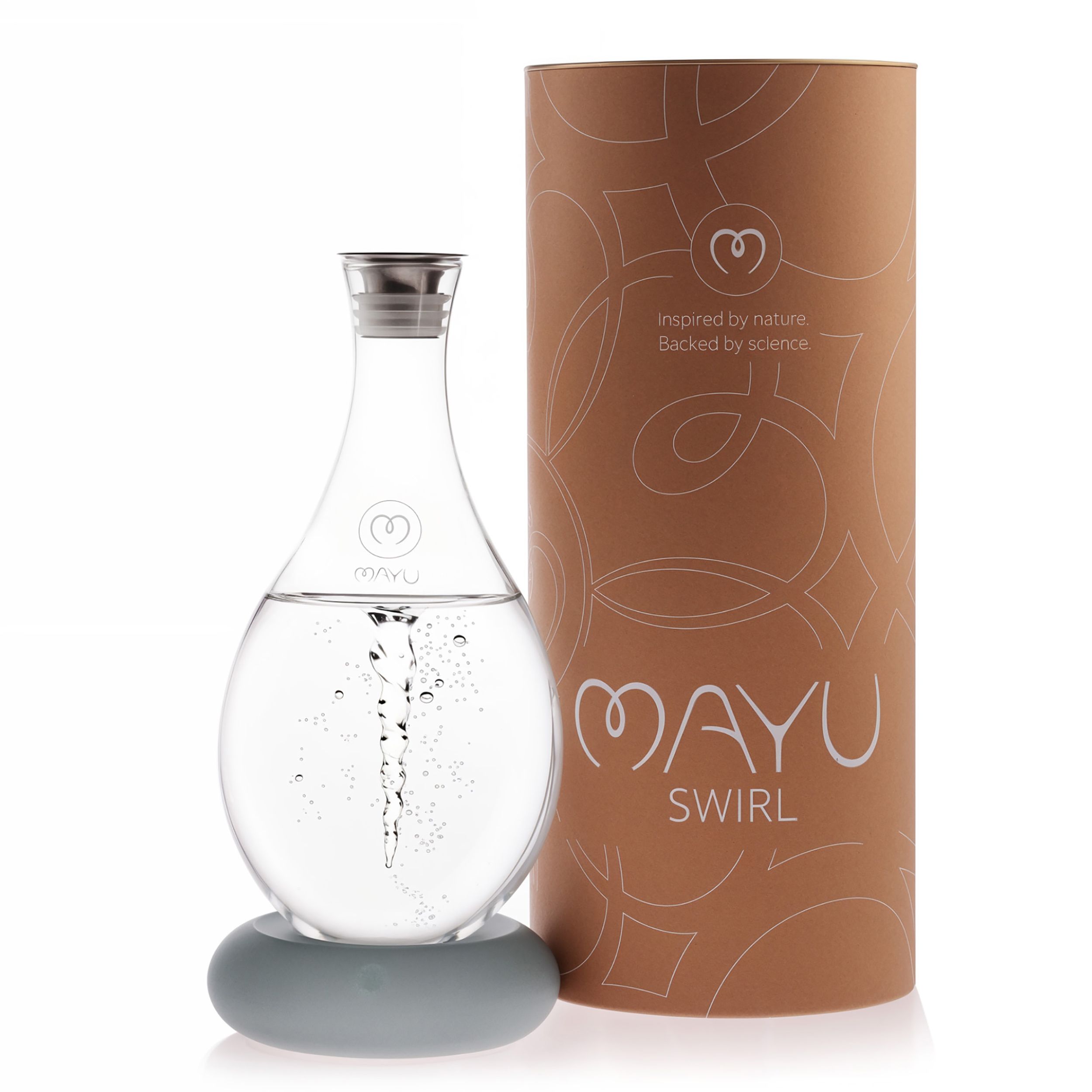 MAYU Water Swirl - Wasserkaraffe mit Wirbelbewegung