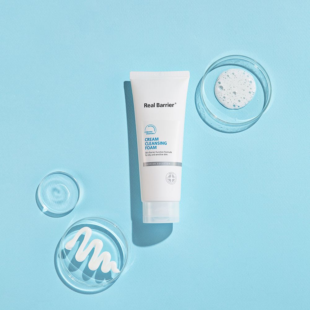 REAL BARRIER Cream Cleansing Foam