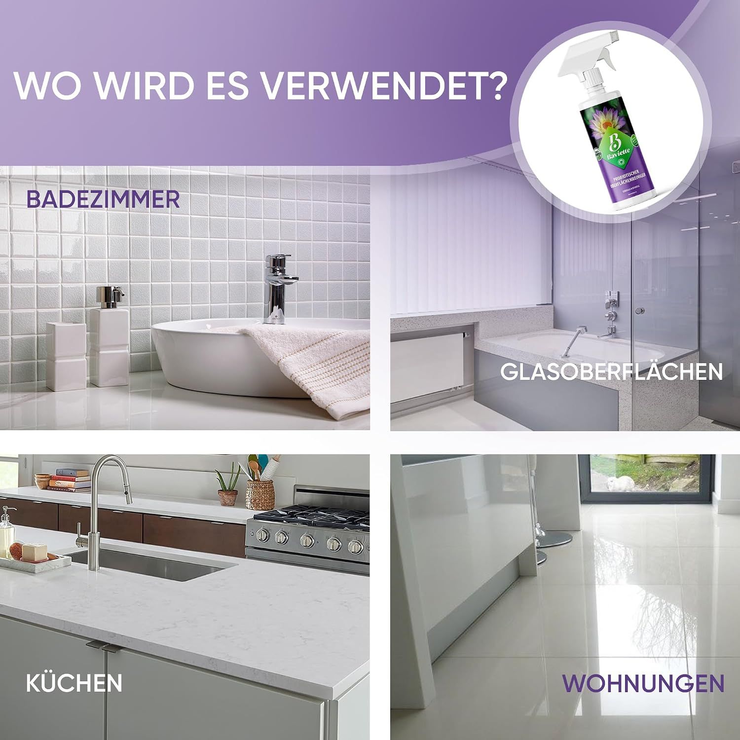 Baviette Oberflächenreiniger Konzentrat