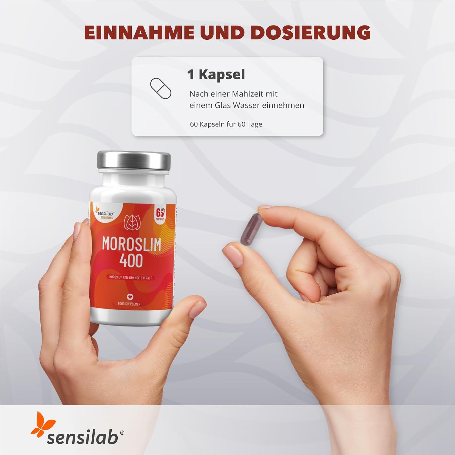 Sensilab NightBurn XXL Schachtel. 4-in-1 Wirkung, ballaststoffreich, vegan.