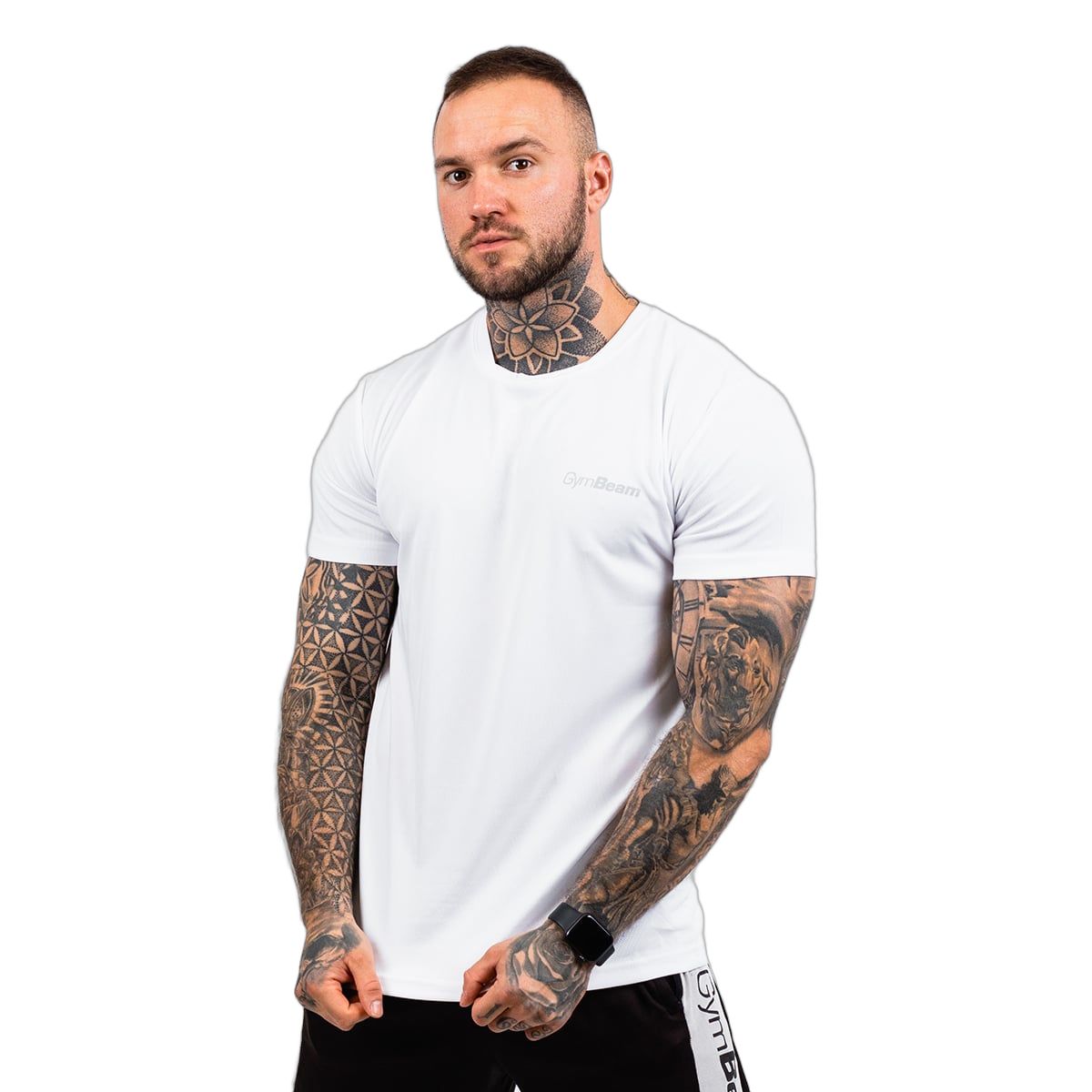 Größentabelle für Herren TRN T-Shirts. Maße für Brustumfang, Taille und Hüfte in cm.