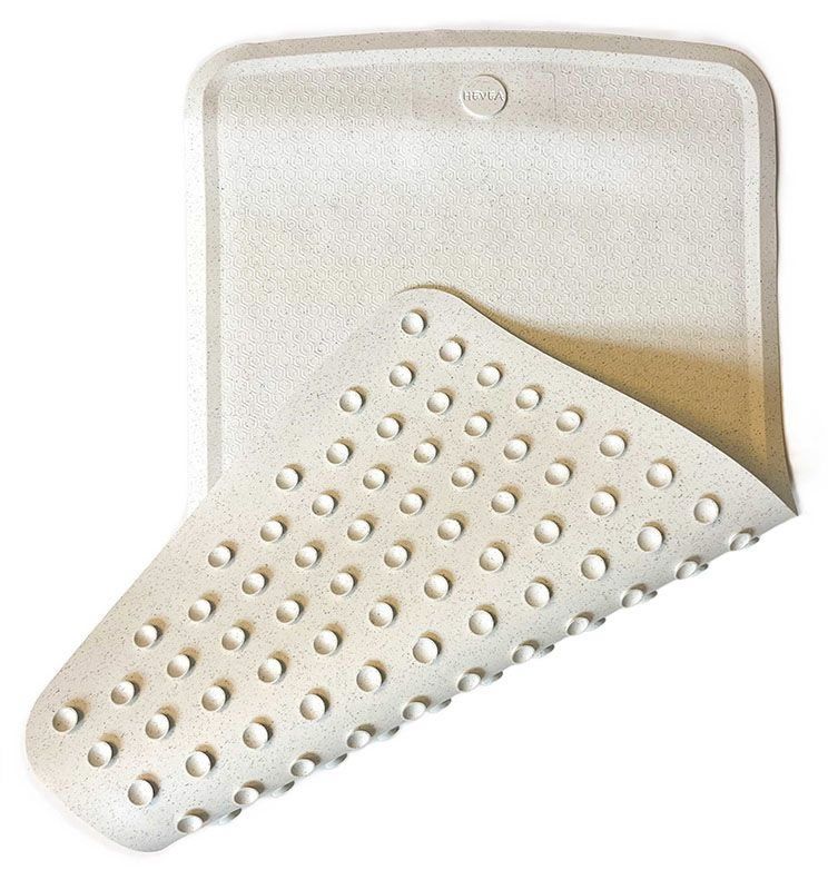 Hevea Badewanneneinlage Naturkautschuk 55x32 cm Sand