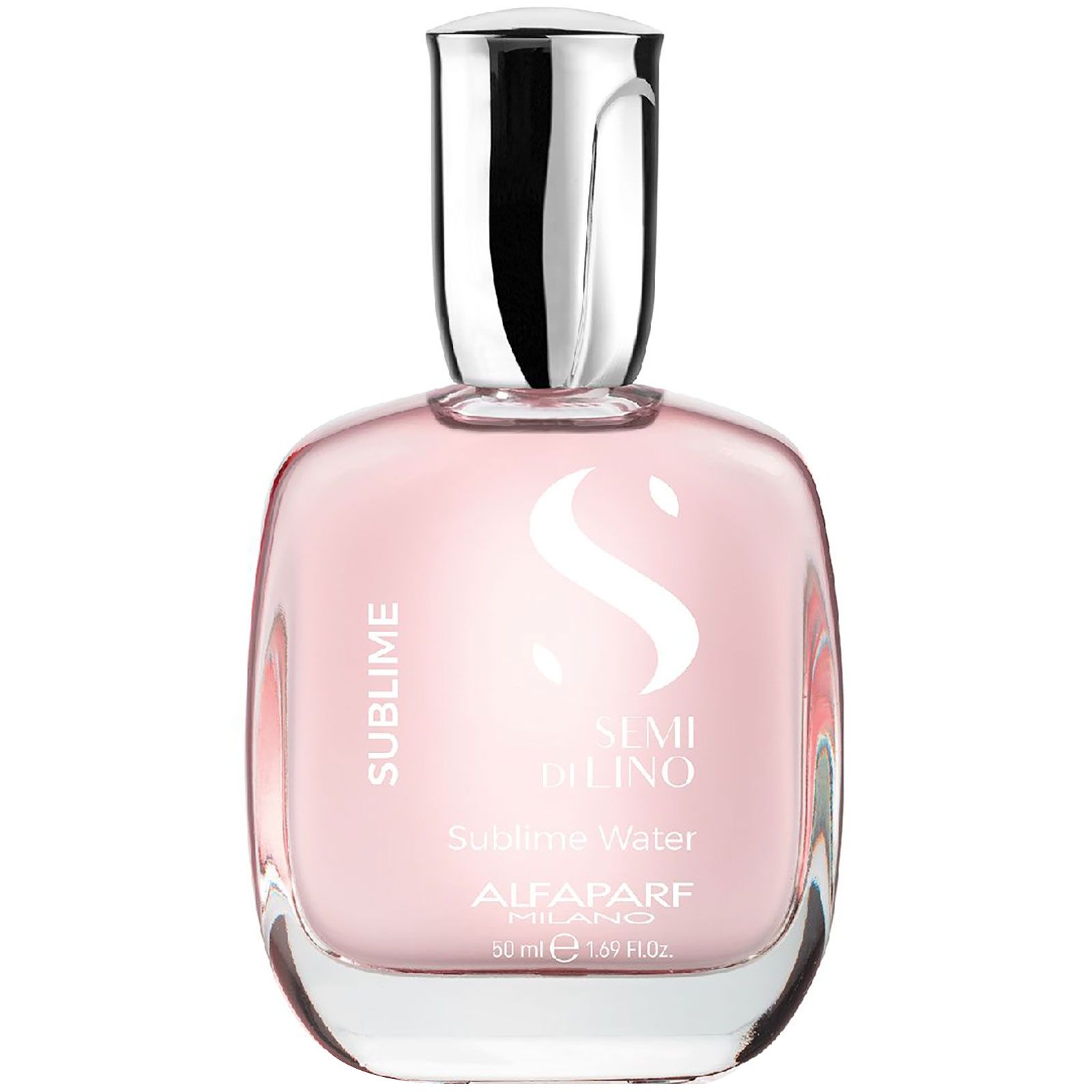 Schwarze Flasche mit rosa Flüssigkeit, Marke SEMI DI LINO, 150 ml.