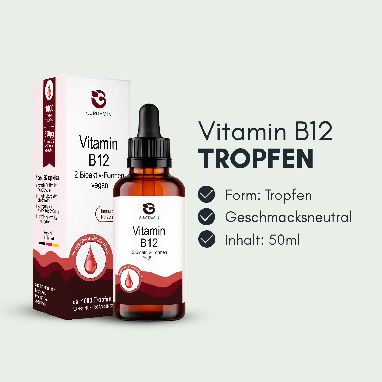 Gumtamin Vitamin B12 Tropfen