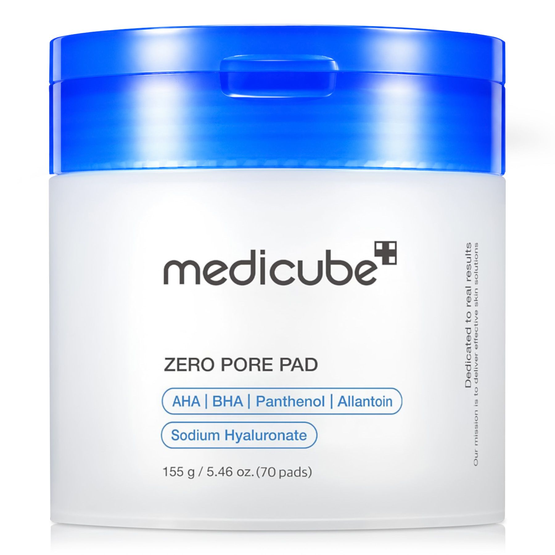 Medicube Zero Pore Pad Gesichtsreinigung Toner Doppelseitige Reinigungspads AHA BHA