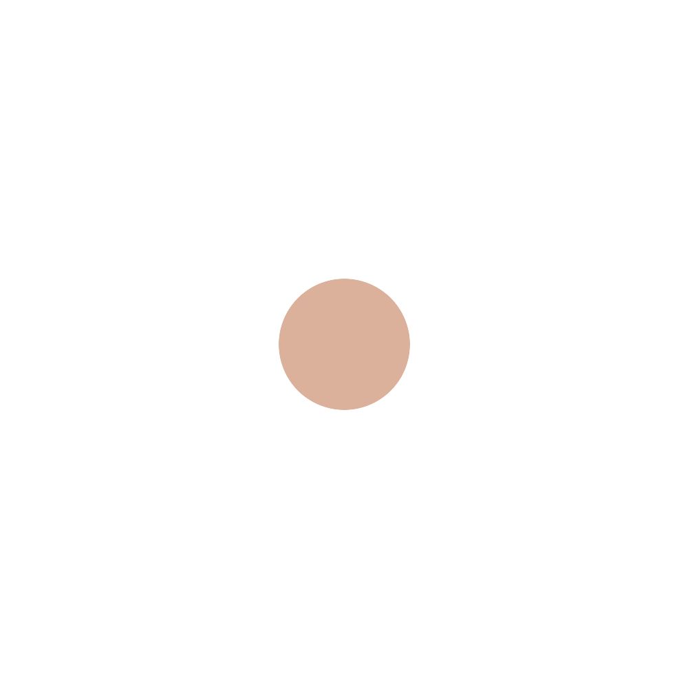 Runder, heller Farbklecks. Farbton: helles Beige.
