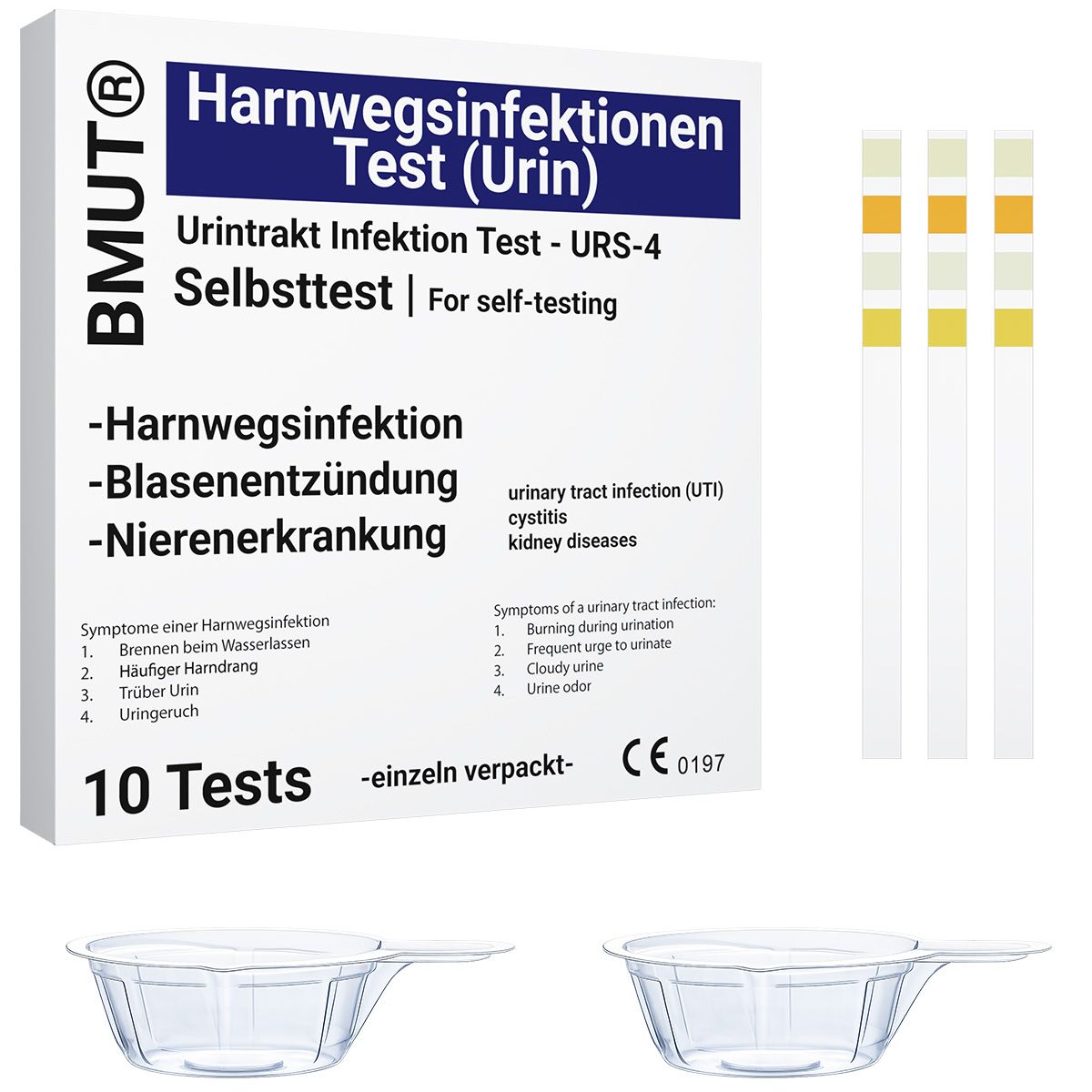 BMUT Harnwegsinfekt Teststreifen Blasenentzündung