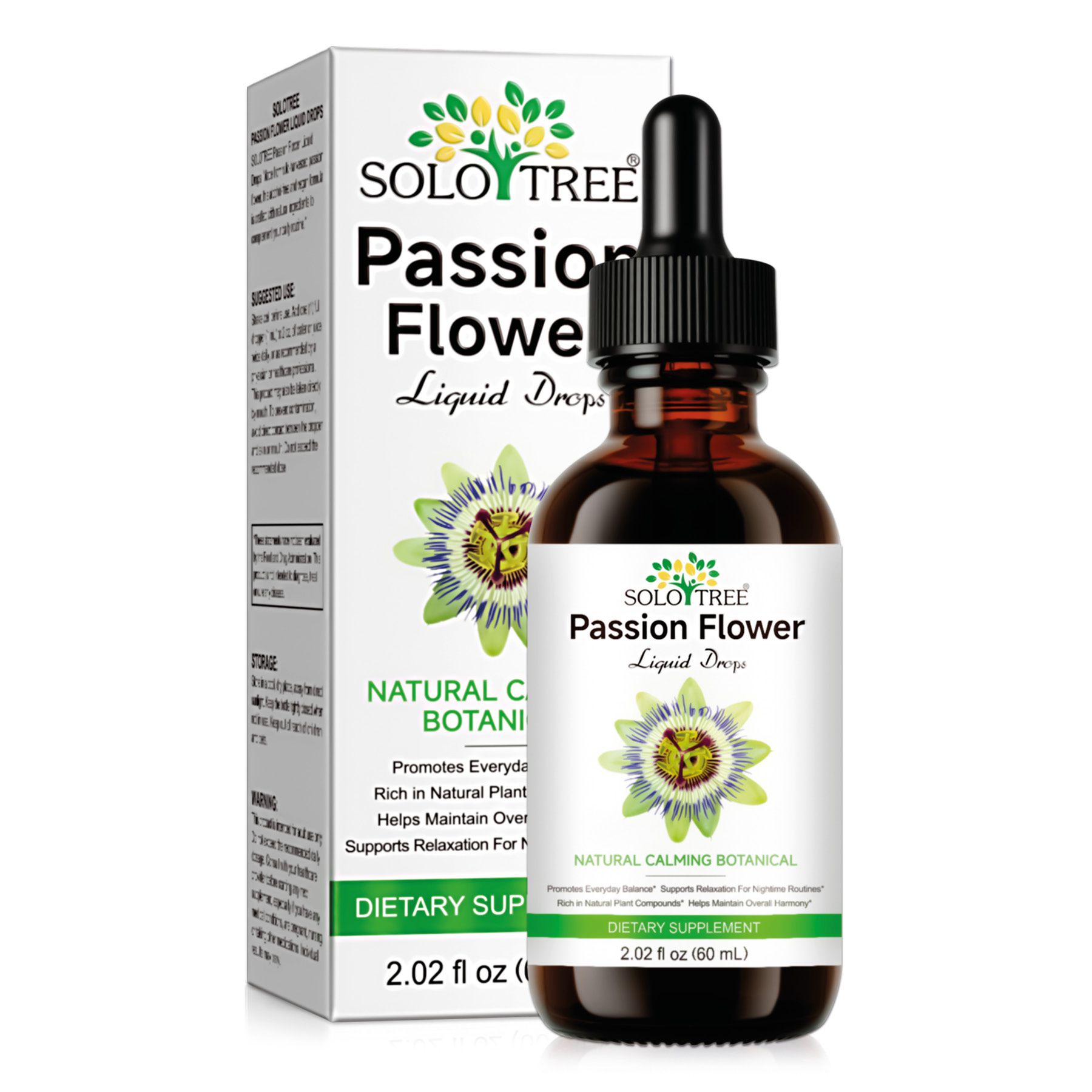 ALIVER Passionsblume Tropfen für Ruhe Entspannung besseren Schlaf