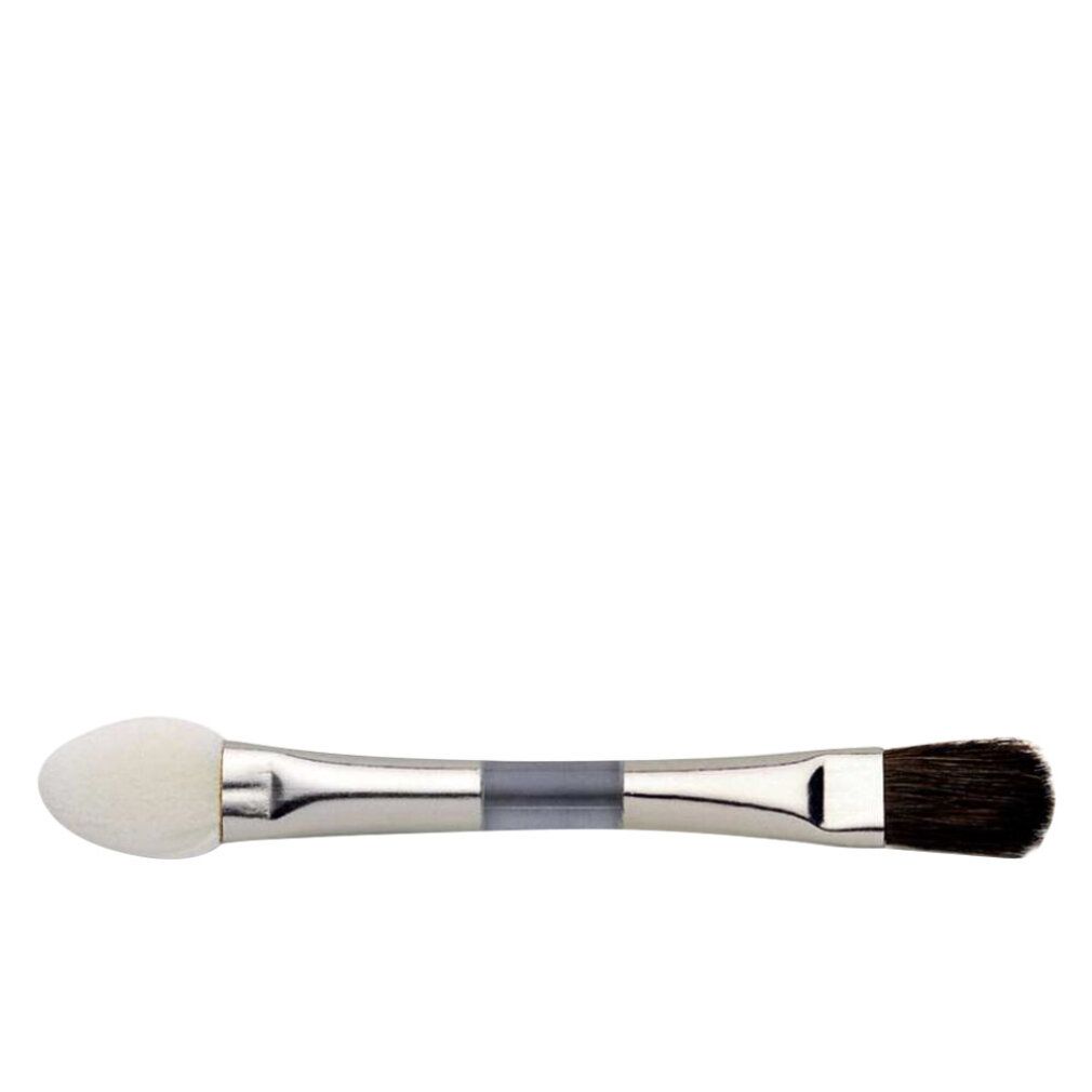 Doppelkopf-Make-up-Pinsel mit Applikator und Bürste.