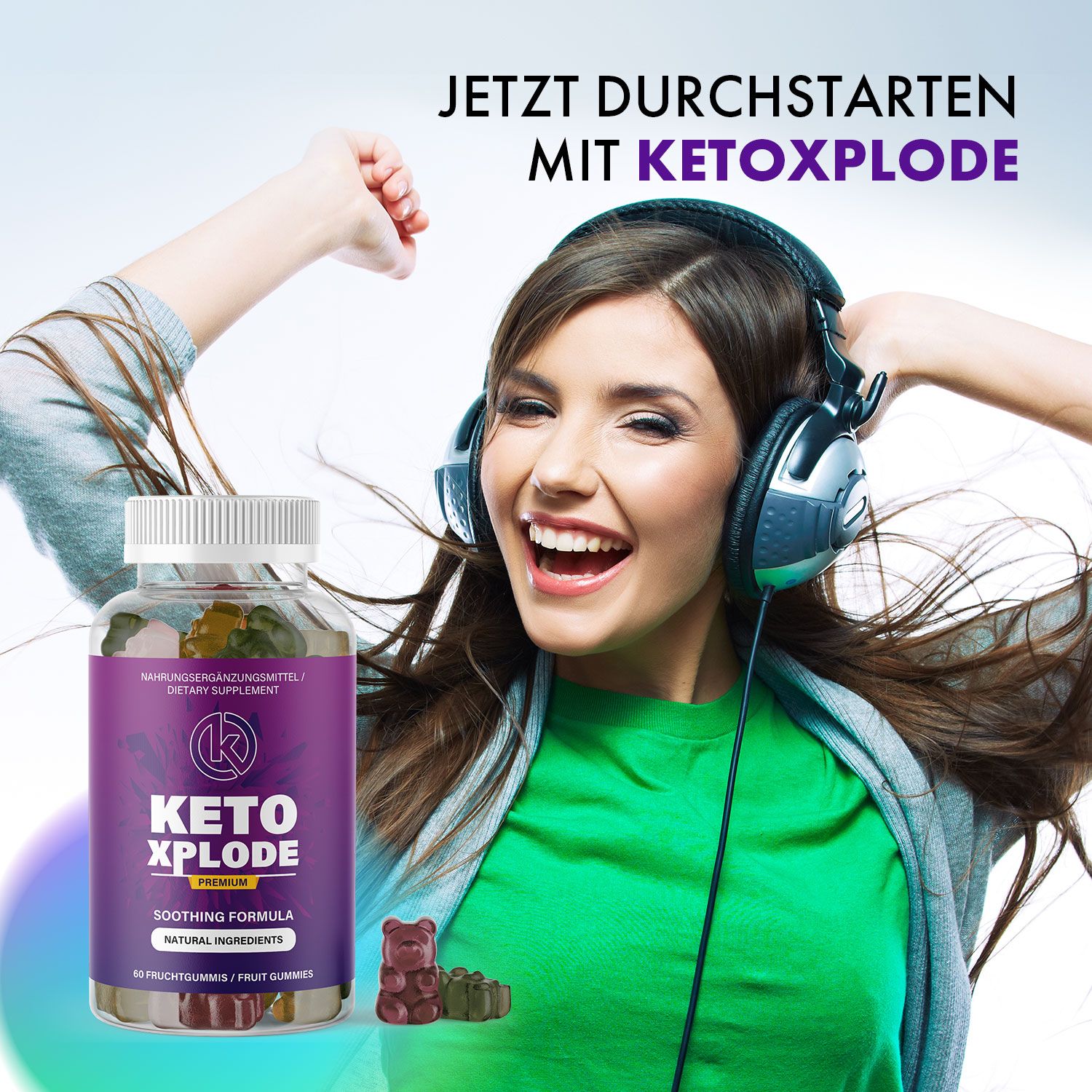 KetoXplode Fruchtgummis - Mit Gummibärchen zum Ziel 60 St - shop ...