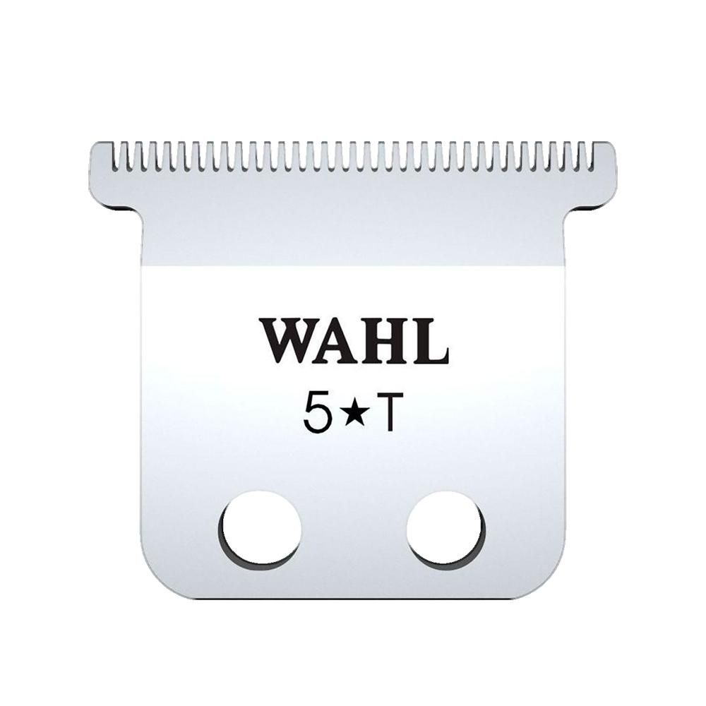 WAHL 5 Sterne T-Klinge aus hochwertigem Kohlenstoffstahl. Zwei runde Löcher.
