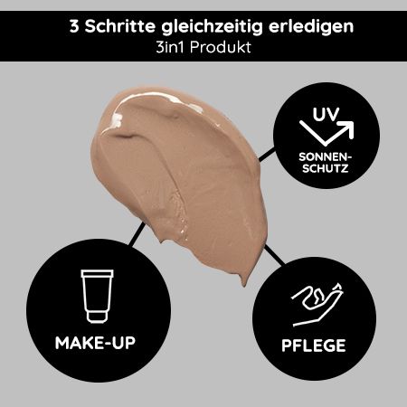 RAU Cosmetics BB Cream Medium LSF12 Make-Up, Pflege & Sonnenschutz für Glow 5in1 Pflege Creme