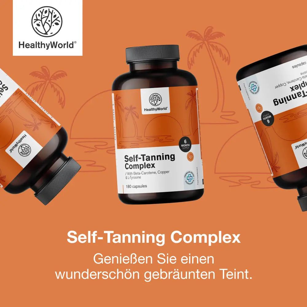 HealthyWorld Self-Tanning Complex – Unterstützung der natürlichen Bräune