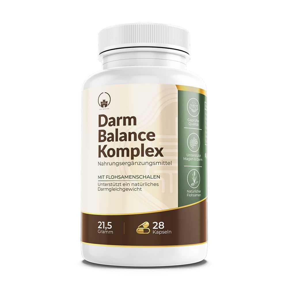 Saint Nutrition® Darm Balance Komplex für Männer & Frauen | Magen- & Darmfreundlich