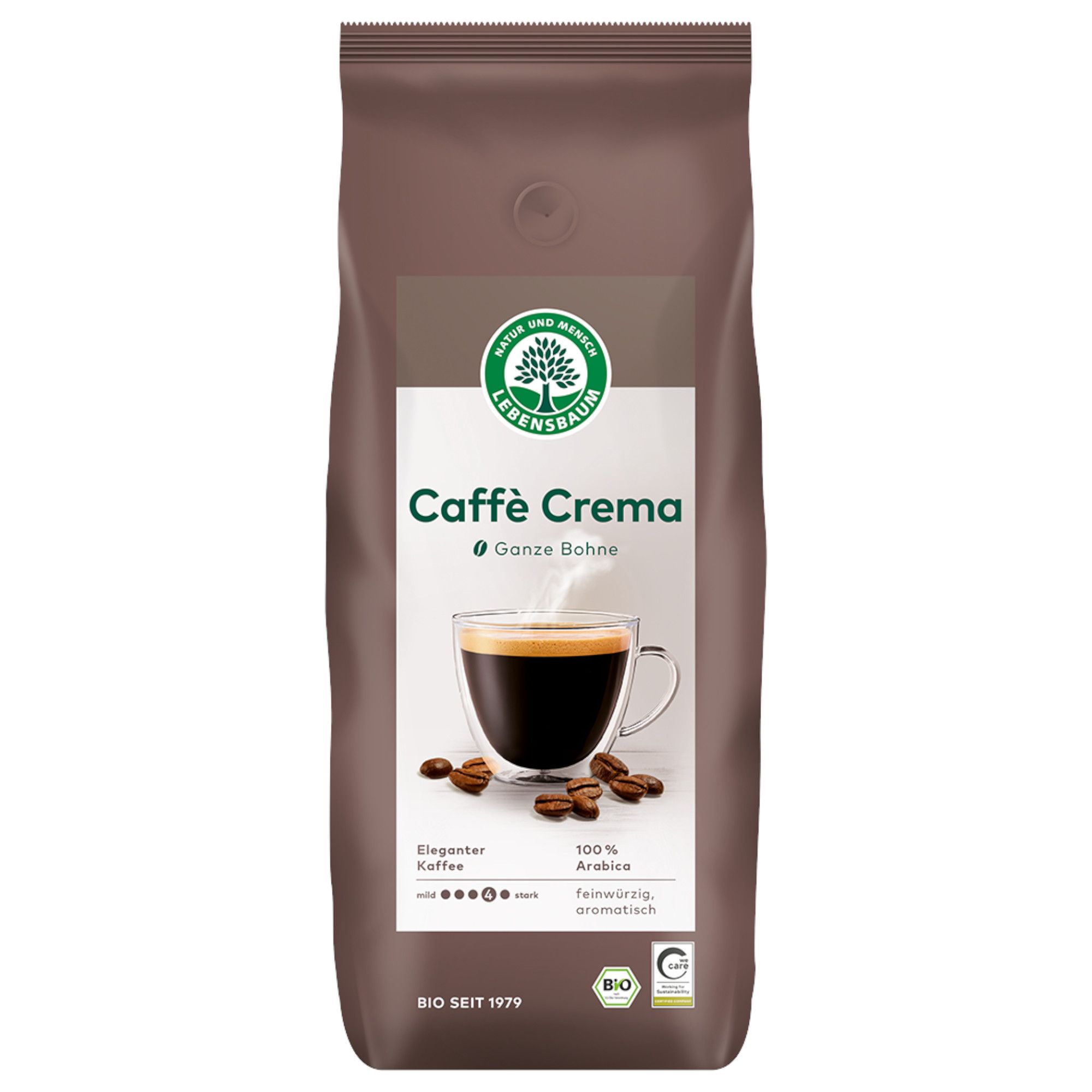 Bio Solea Kaffee Crema ganze Bohne