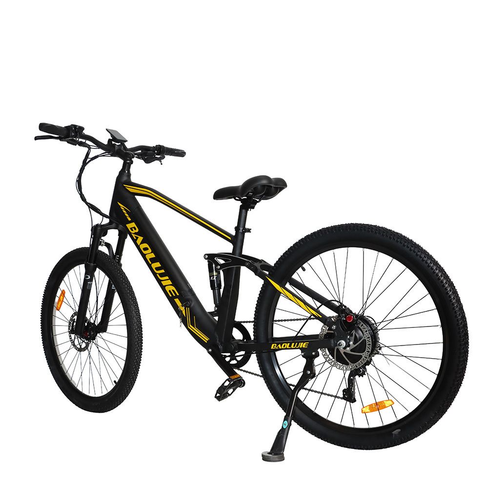 BAOLUJIE S9 Vollgefedertes E-Mountainbike, 48 V, 14 Ah