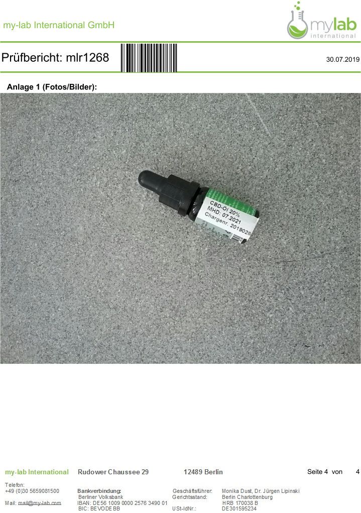 Redfood® CBD ÖL 20% - 30 ml